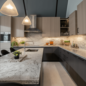 Plan de travail granit Vallee Alpine