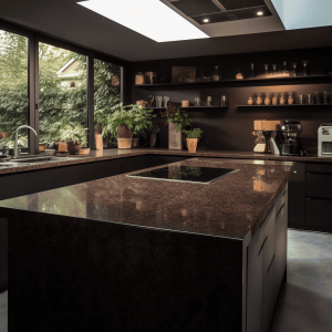 Plan-de-travail-granit-marron-bronze