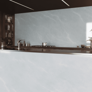 Plan de,travail marbre bleu bapteme