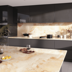 plan de travail en marbre dore espagnol