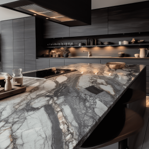 plan de travail marbre