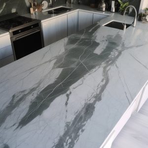 Plan de Travail Quartz Acquatique