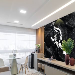 Plan travail quartz quartzite noir des andes