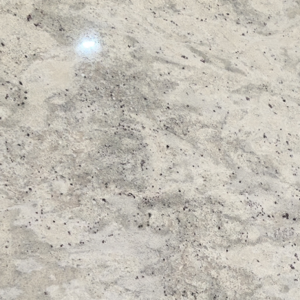 plan travail en granit Colonial White