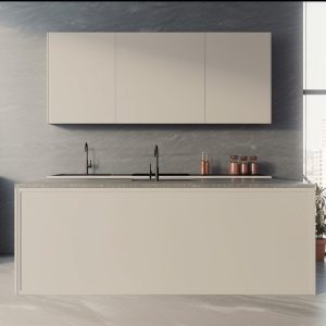 Plan de Travail Quartz Gris Cendré