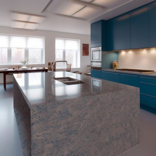 Plan de Travail en Granit bleu “Dakota” 6
