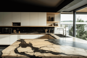 Plan-de-travail-marbre-blanc-or