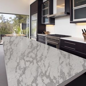 Plan de Travail Quartz Azul Aran Pental