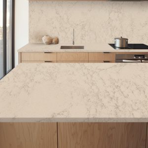 Plan de Travail Cuisine Quartz Brich Pental