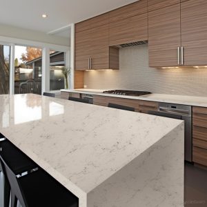 Plan de Travail Cuisine Quartz Brich Pental