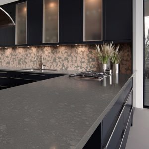 Plan de Travail Cuisine Quartz Copper Mountain