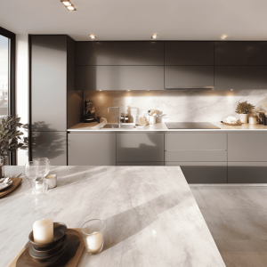 plan de travail en marbre