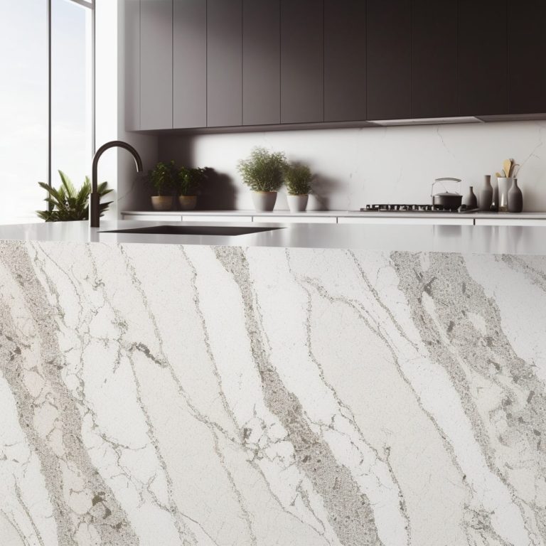 Plan de Travail Cuisine Quartz Annicca