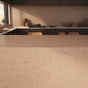 Plan de Travail Cuisine Quartz Brecon Brown