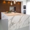 Plan de Travail Cuisine Quartz – « Calacatta Venice » 13