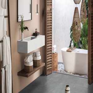 Plan de Travail Quartz Blanc Calacatta Miraggio Sienna
