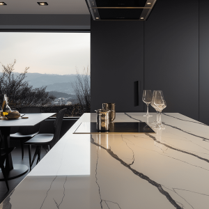 Plan de Travail Quartz Laza Night