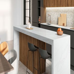 Plan de Travail Quartz Pas Cher Calacatta Izaro