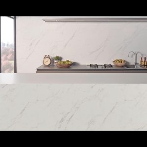 Plan de Travail Quartzite Blanc Carrara Caldia