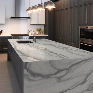 Plan de Travail Quartzite Pas Cher Gris Mercure