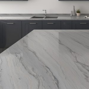 Plan de Travail Quartzite Pas Cher Gris Mercure