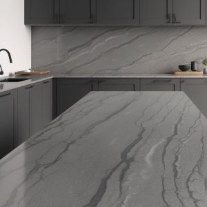 Plan de Travail Quartzite Pas Cher Gris Mercure