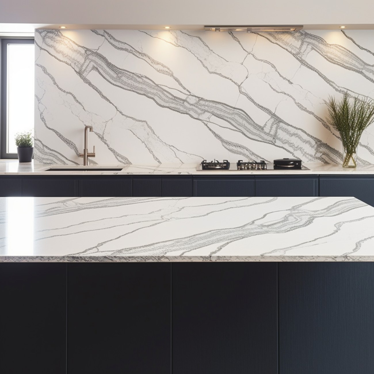 Plan de Travail Quartz Portrush