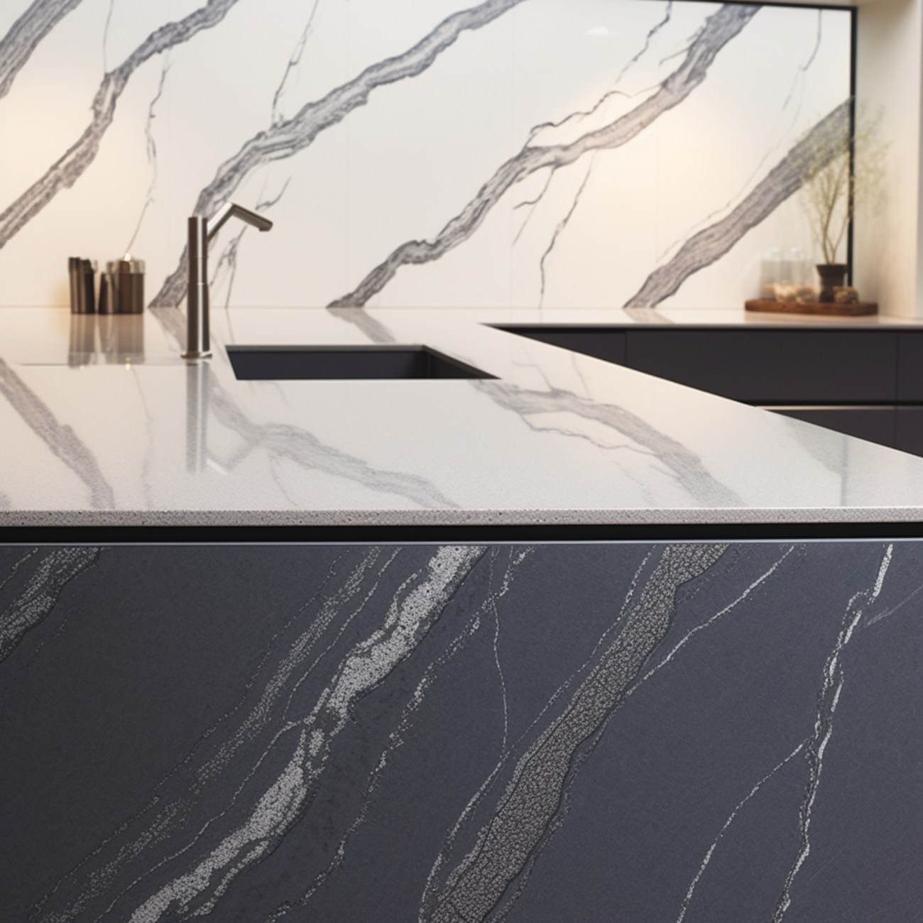 Plan de Travail Quartz Portrush