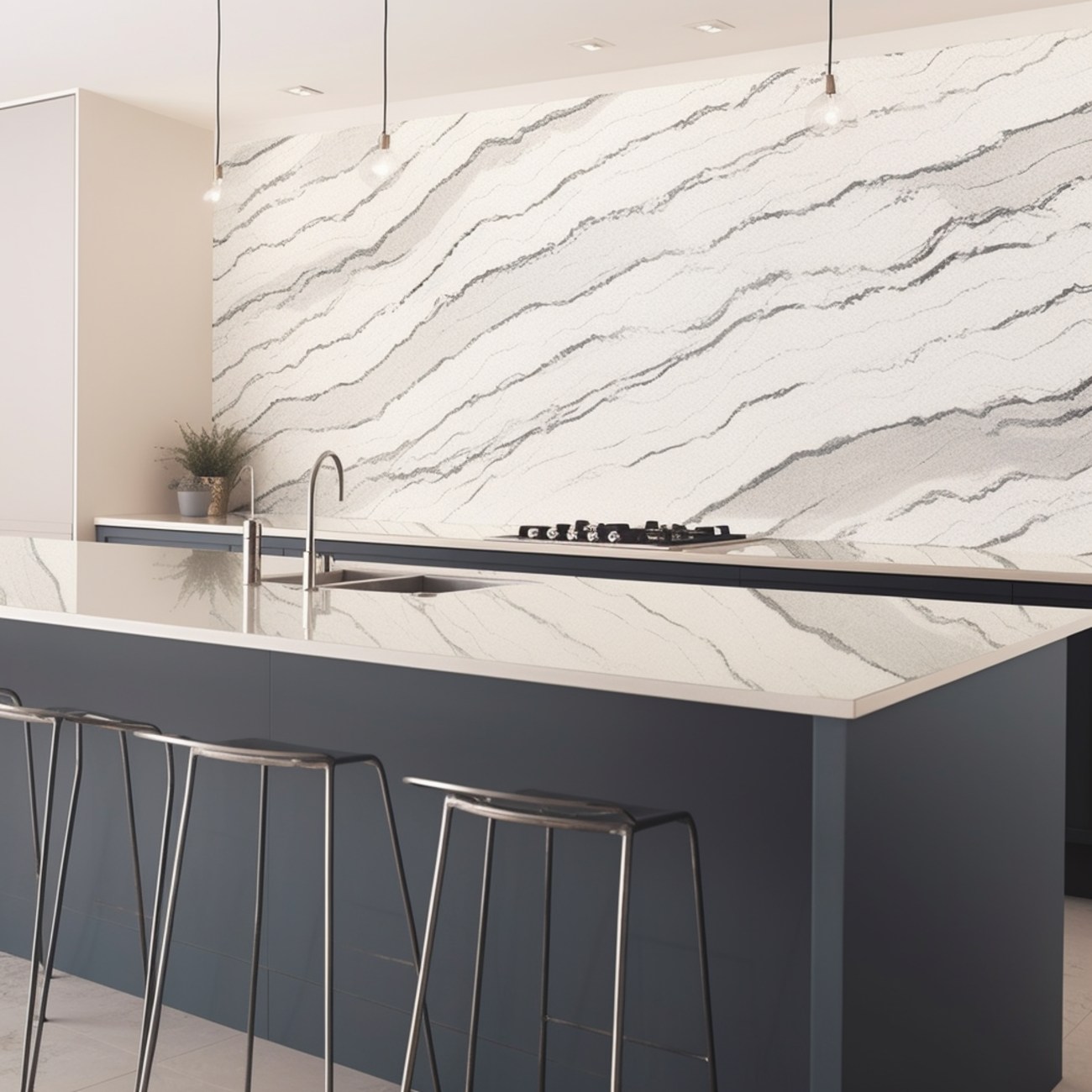 Plan de Travail Quartz Portrush