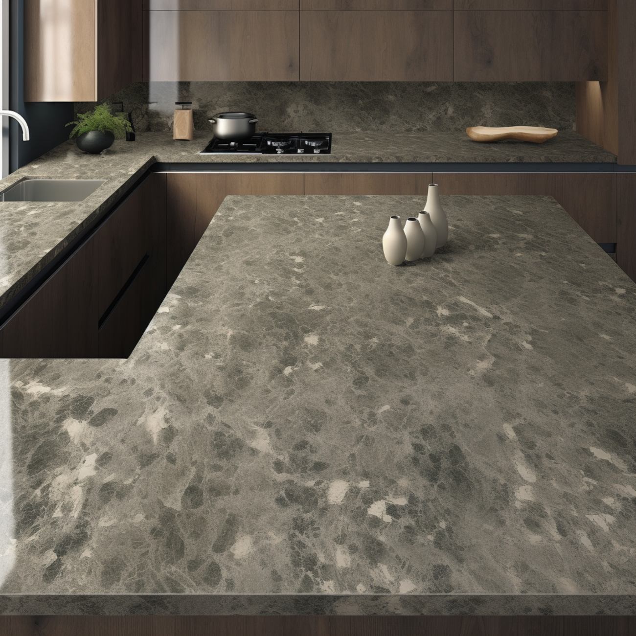 Plan de Travail Cuisine Quartz Wentwood