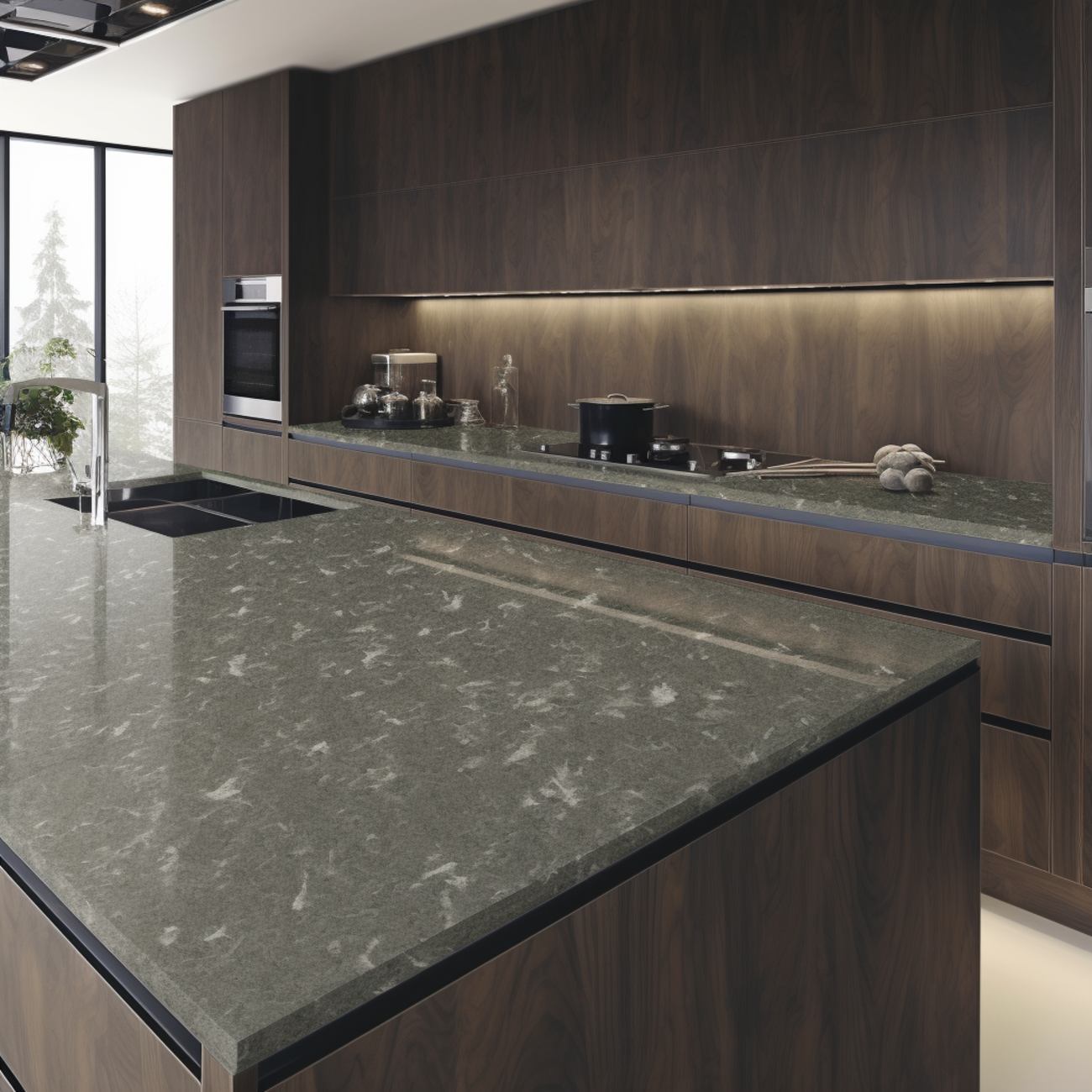Plan de Travail Cuisine Quartz Wentwood
