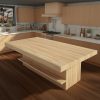 Plan de Travail Cuisine en Bois – “Hêtre” 19