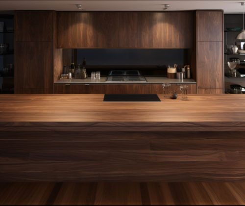 Plan de Travail Noyer haut de gamme – “Premium Walnut” 8