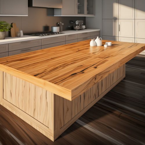 Plan de Travail en Bois de Tigre – « Tigerwood » 10