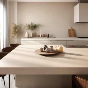 plan de travail cuisine en céramique calce