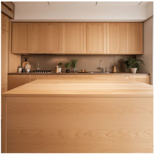 Plan de Travail Bois Chêne Rouge – “Red Oak” 10
