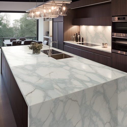 Plan de Travail Cuisine Quartz – “Kendal” 6