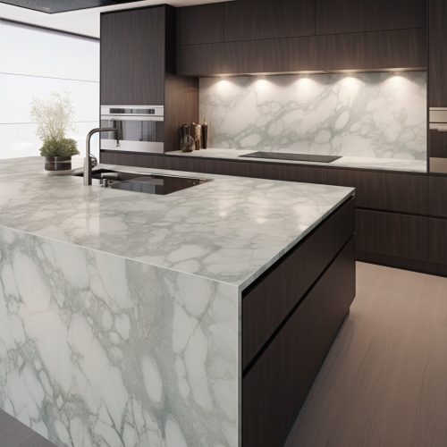 Plan de Travail Cuisine Quartz – “Kendal” 8