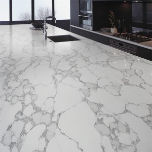 Plan de Travail Quartz Pas Cher VS Arabescato