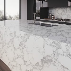 Plan de Travail Quartz Pas Cher VS Arabescato