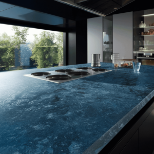 Plan de Travail Quartz Ciel