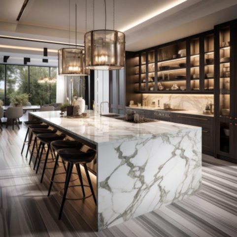 Plan de Travail de Cuisine Dekton – “Danae” 8