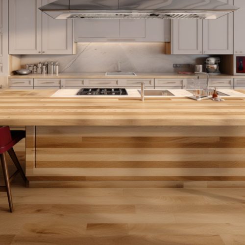 Plan de Travail Bois Chêne Blanc – « Live Sawn White Oak » 6