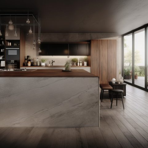 Plan de Travail de Cuisine Dekton – “Soke”