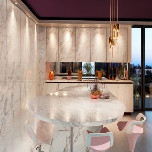 Plan Travail Ceramique I NATURALI Fusion White