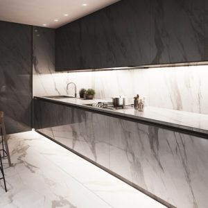 Plan Travail Ceramique I NATURALI Invisible White