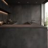 Plan Travail en Céramique – “Concrete Black” 12