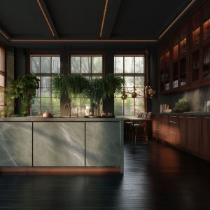 plan-de-travail-cuisine-ceramique-emerald-green