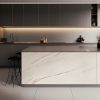 Plan de Travail de Cuisine Céramique – “Greylac Platinum” 14