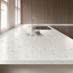 plan de travail corian silver birch